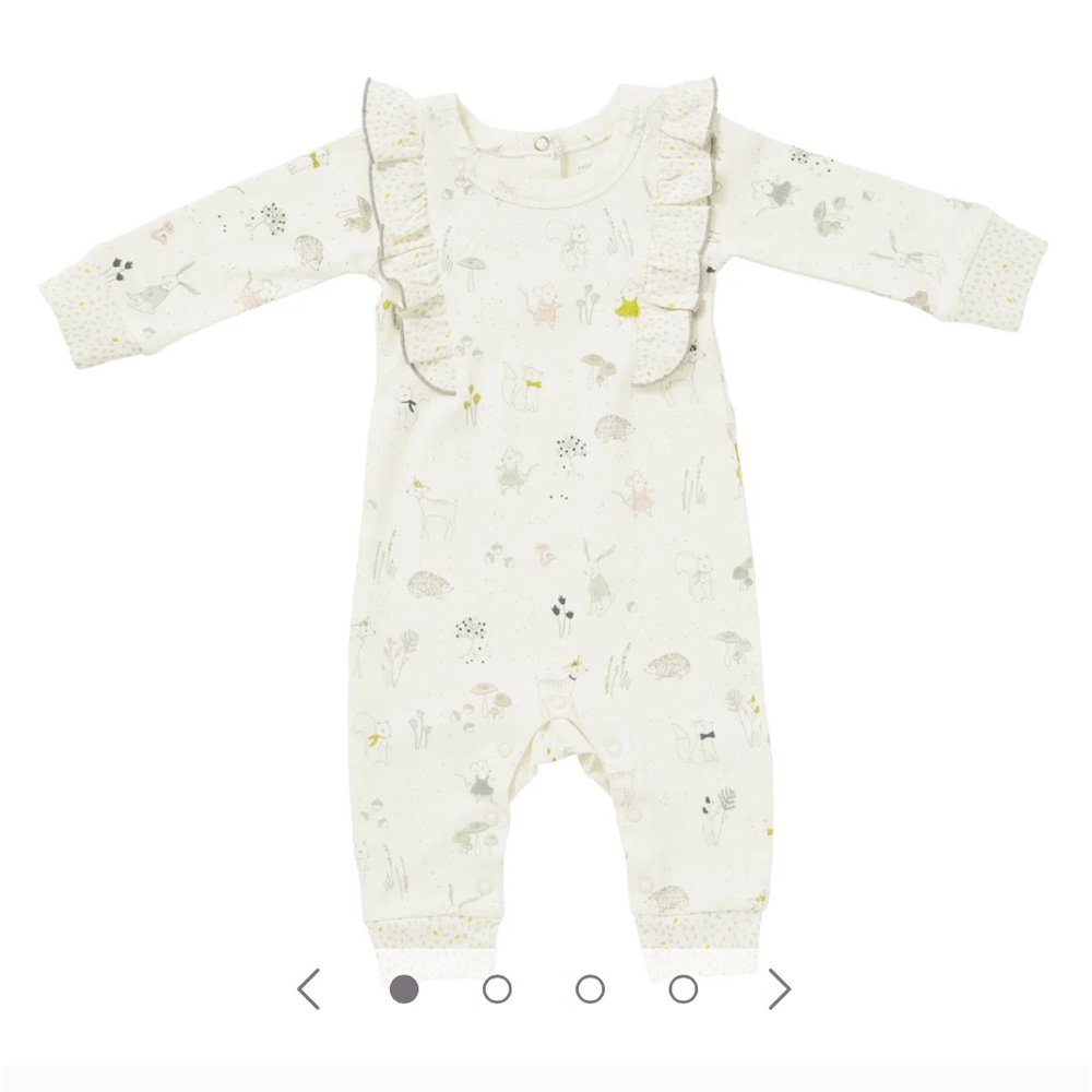 Pehr Flutter Sleeve Romper
